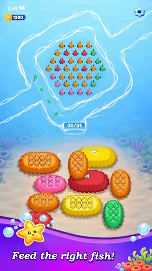 Aqua Loop: Feed the Fish! Screenshot 1