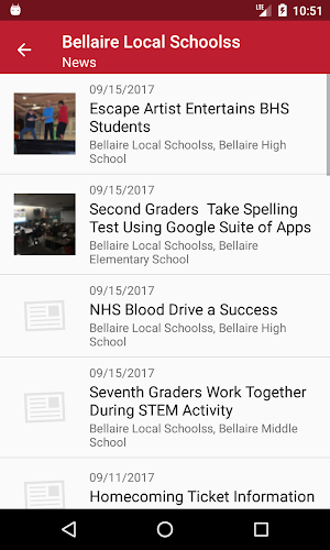 Bellaire Local School District Screenshot 1