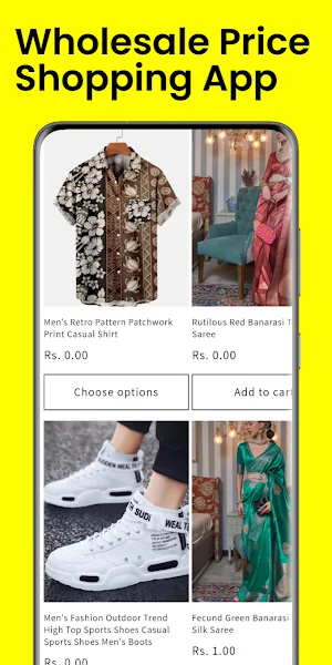Wholesale Online Shopping App Screenshot 0
