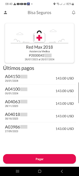 BISA Seguros Screenshot 2