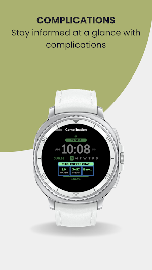EXD204: Personal Watch Face Screenshot 3