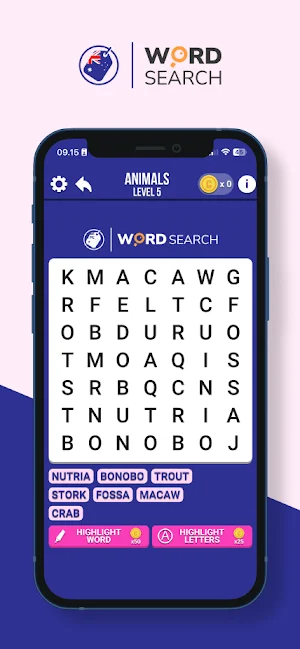 SDC Word Search Screenshot 0