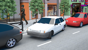 Russian Cars: 8 in City Screenshot 0