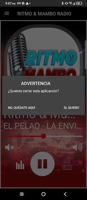 Ritmo y Mambo Radio Screenshot 0
