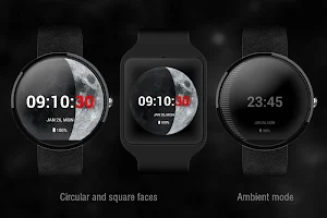 Moon Phase PRO - Watch Face Screenshot 3