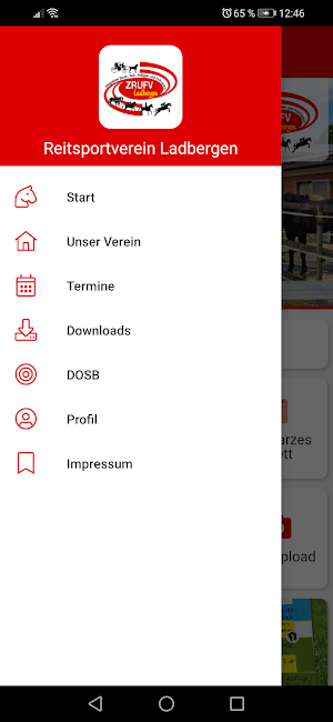 Reitsportverein Ladbergen Screenshot 2