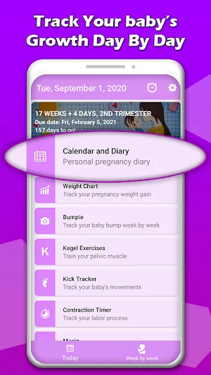 Pregnancy Tracker Screenshot 0