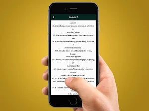 synonyms and antonyms quiz Screenshot 3