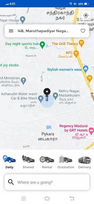 Cab2u Screenshot 3
