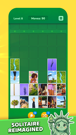 Picture Blast Solitaire Screenshot 2