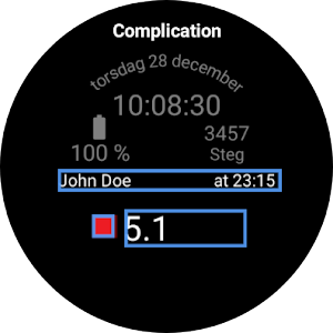 WatchGlucose Digital Face Screenshot 2