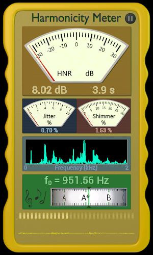Harmonicity Meter Screenshot 2