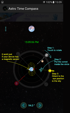 AstroTime Compass Screenshot 1