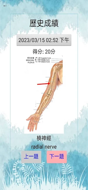 解剖跑台小測驗 Screenshot 1