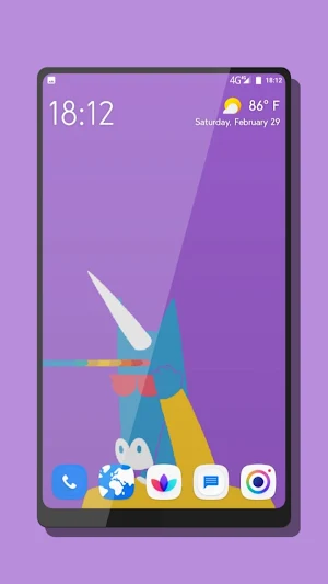 Cute Unicorn Live Wallpaper Screenshot 3