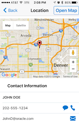 Oracle Transportation Mobile Screenshot 3