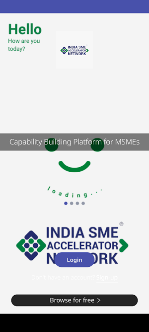 India SME Accelerator Network Screenshot 0