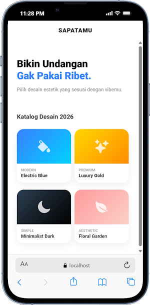 SapaTamu - Undangan Digital Screenshot 2