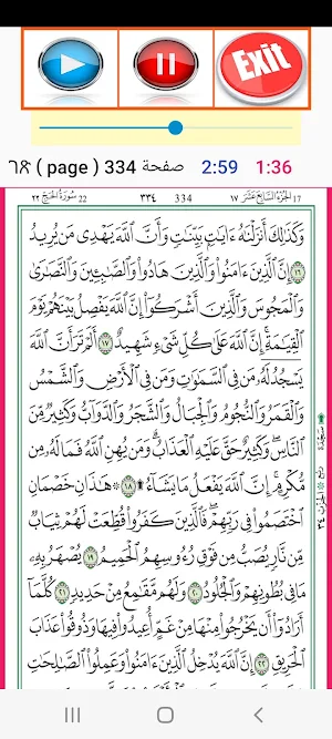 Quran page by page Offline 02 Screenshot 2