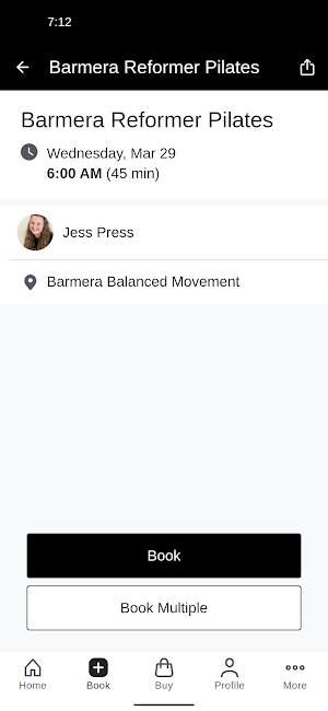 Balanced Movement Pilates Screenshot 2