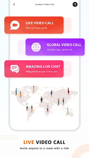 Live Random Video Call - Chat Screenshot 1