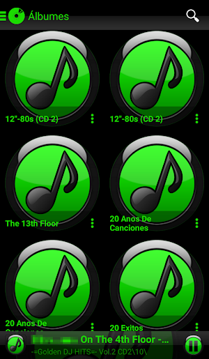 SKIN PLAYERPRO FUTURA GREEN Screenshot 2