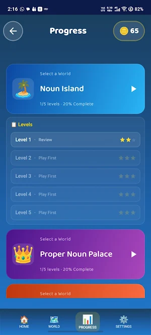 Grammora-Grammar Game for Kids Screenshot 2