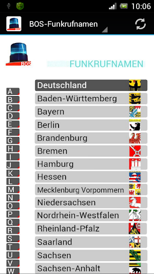 BOS - Funkrufnamen Screenshot 0