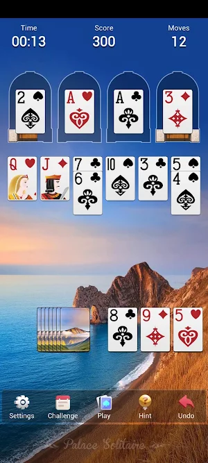 Palace Solitaire - Card Castle Screenshot 2