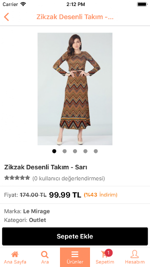Turna Butik Screenshot 2
