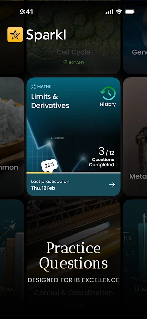 Sparkl IB Practice Screenshot 0
