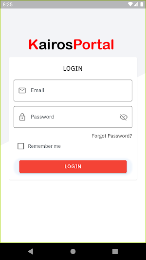 Kairos Portal App Screenshot 1