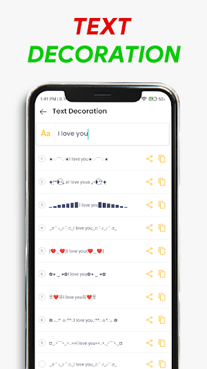Chat Styles Fonts for WhatsApp Screenshot 0
