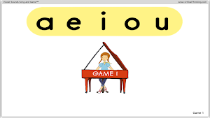 Vowel Sounds Song and Game™ (Lite) Screenshot 1