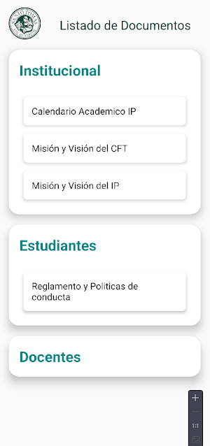 Mi Sede APP Screenshot 3