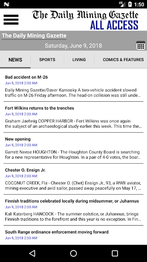 The Mining Gazette All Access Screenshot 2