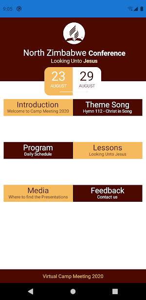NZC Virtual Camp 2020 Screenshot 1