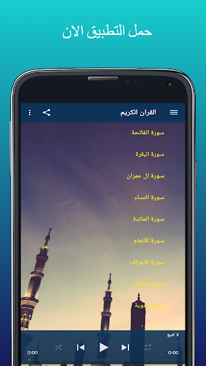 القران  بصوت محمد اللحيدان Screenshot 0