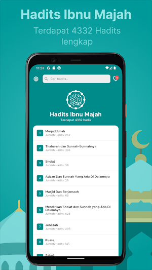Hadits  Ibnu Majah : Offline Screenshot 0