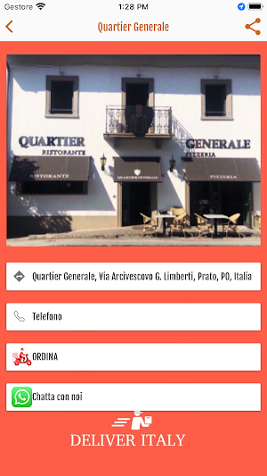 Deliveritaly Screenshot 1