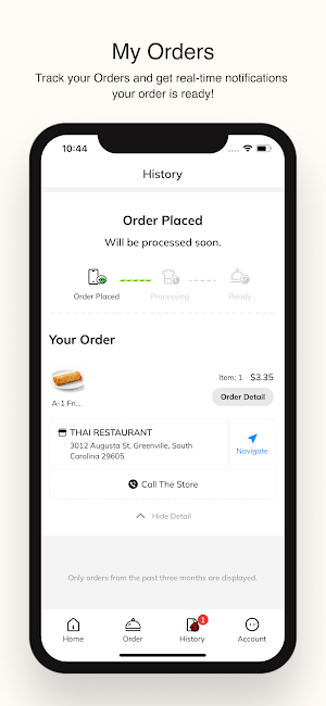 Thai Restaurant Screenshot 2