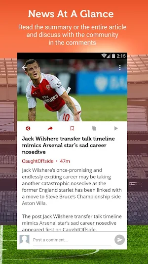 Gunners News Screenshot 3