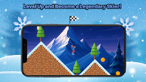 Crazy Snow Skier: Platformer Screenshot 3