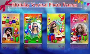 Birthday Photo Frames, Greetings and Cakes 2020 Screenshot 1
