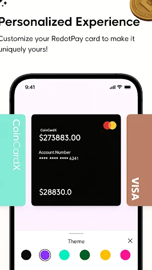 CoinCardX - Crypto Card Wallet Screenshot 3