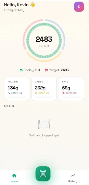 FoodHealth AI Screenshot 0