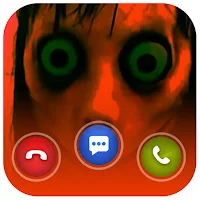 creepy momo fake call