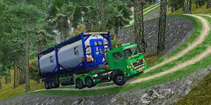 Mod Bussid Jalan Berlumpur Screenshot 1