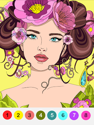 Relaxing Color Paint by Number Screenshot 0
