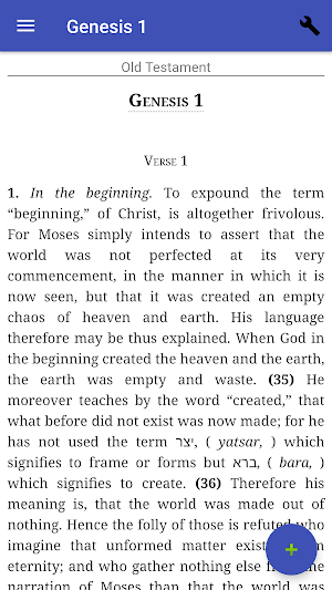John Calvin's Commentary on the Bible (Trial) Screenshot 0